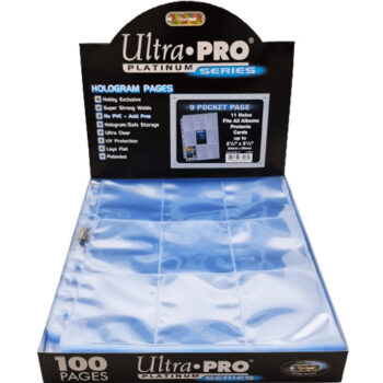 Ultra Pro Platinum 9-Pocket Pages (100 stuks)