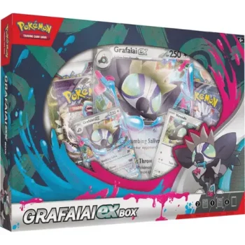 Pokemon Grafaiai EX Collection Box -june 2024 box