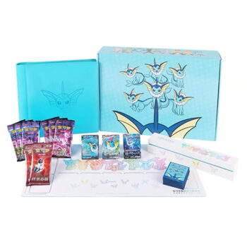 Pokemon TCG S-Chinese Eevee GX Gift Box Vaporeon Box Exclusive