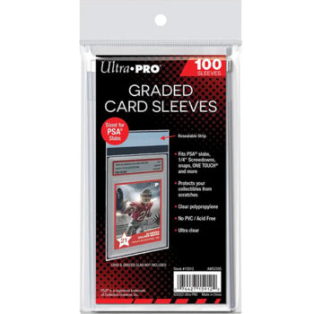 Ultra Pro Graded Card Sleeves Resealable for PSA (100 stuks)