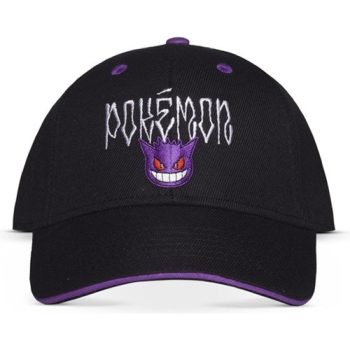Pokémon Gengar geborduurde cap van Difuzed met verstelbare sluiting.