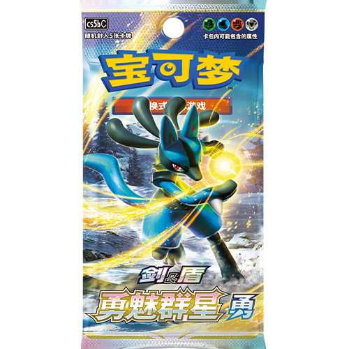 Pokemon S-Chinese Sword&Shield Cs5bc Brave Stars Booster Box