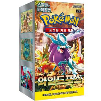 Pokemon Wild Force Booster Box Korean sv5k