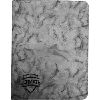 Ultimate Protection Toploader Map Zipped Marble Grey