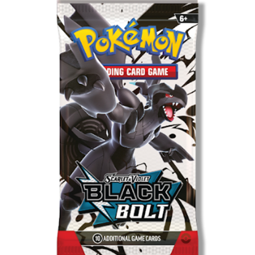 De Black Bolt Booster Pack – Pokémon TCG Scarlet & Violet (Engels)