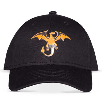 Pokémon Charizard verstelbare cap van Difuzed met geborduurd design.