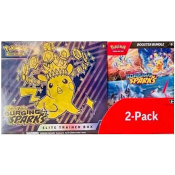 Pokémon Surging Spark Elite Trainer Box en Booster Bundle Combo – exclusieve Costco USA set