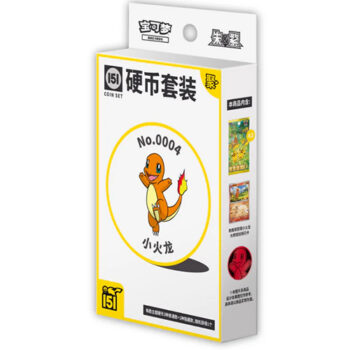 Pokémon 151C (Collect) Gathering Coin Set – Simplified Chinese met verzamelbare metalen munt van een willekeurige Pokémon.