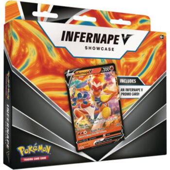 Pokémon Infernape V Showcase Box – verzamelbox met Infernape V promo-kaart