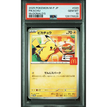 PSA 10 Pokémon McDonald’s Promo Pack Japans – zeldzame Japanse promotiekaart in perfecte conditie